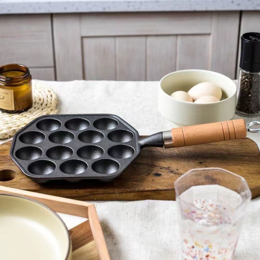 Wajan Takoyaki dari Besi Cor,  - Takoyaki Grill Plate ulasan dan harga