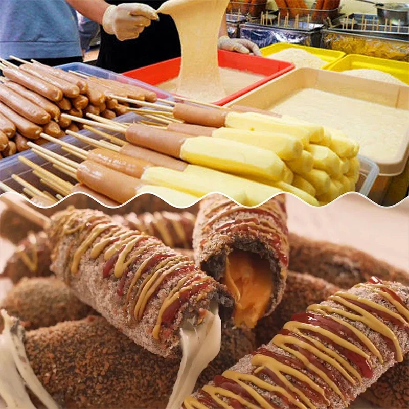 Mesin Penggorengan Stik Hot Do - Corn Dog Stick ulasan dan harga