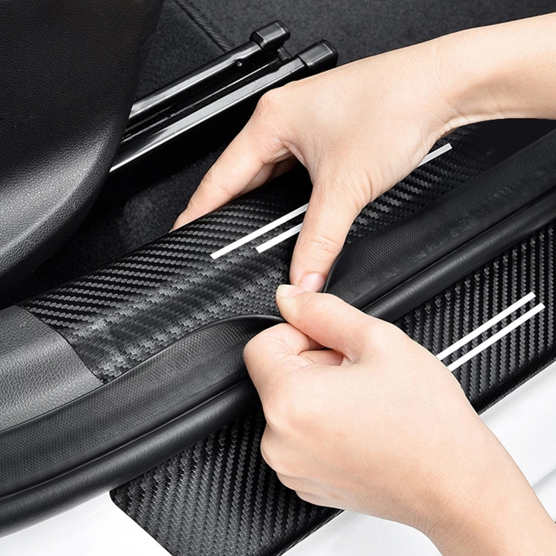 Pelat Scuff ambang pintu mobil - Crepe Pan Carbon ulasan dan harga