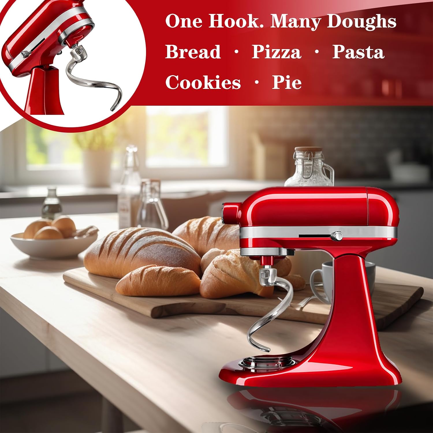 Pengaduk Adonan Spiral Stainle - Kitchenaid Mixer Hand Mixer ulasan dan harga