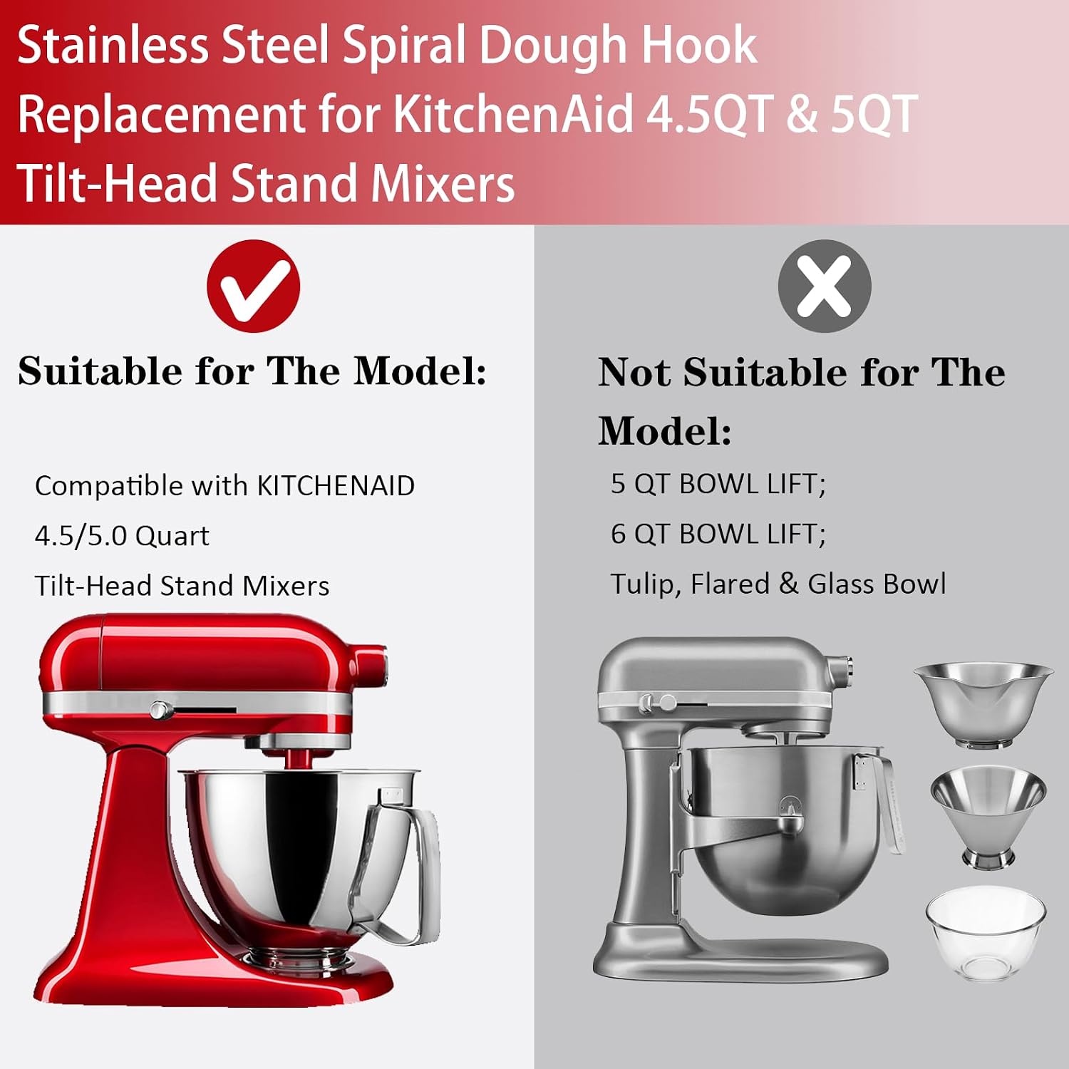 Pengaduk Adonan Spiral Stainle - Kitchenaid Mixer Hand Mixer ulasan dan harga