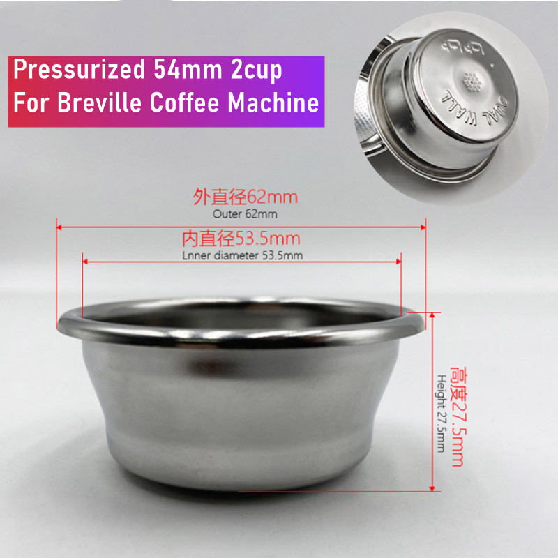 Keranjang Filter Bertekanan Du - Breville Espresso Bes870 ulasan dan harga