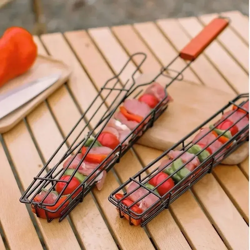 Keranjang Pemanggang BBQ denga - Corn Dog Stick ulasan dan harga