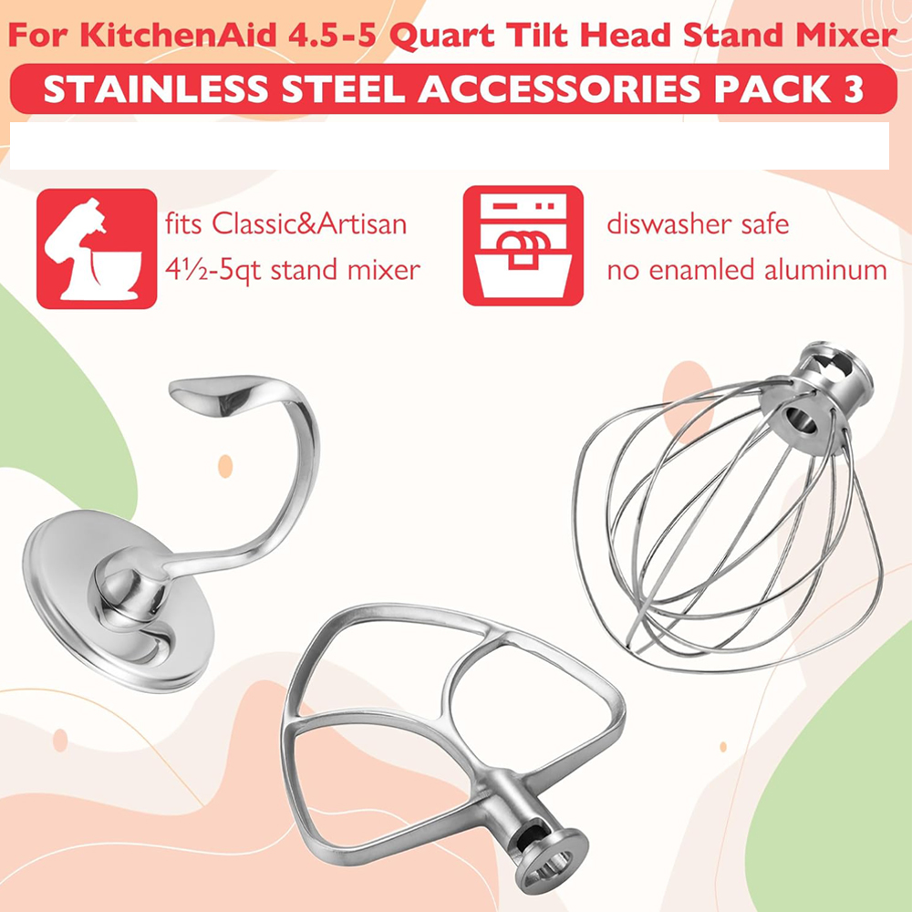 Aksesori Baja Tahan Karat untu - Kitchenaid Mixer Hand Mixer ulasan dan harga