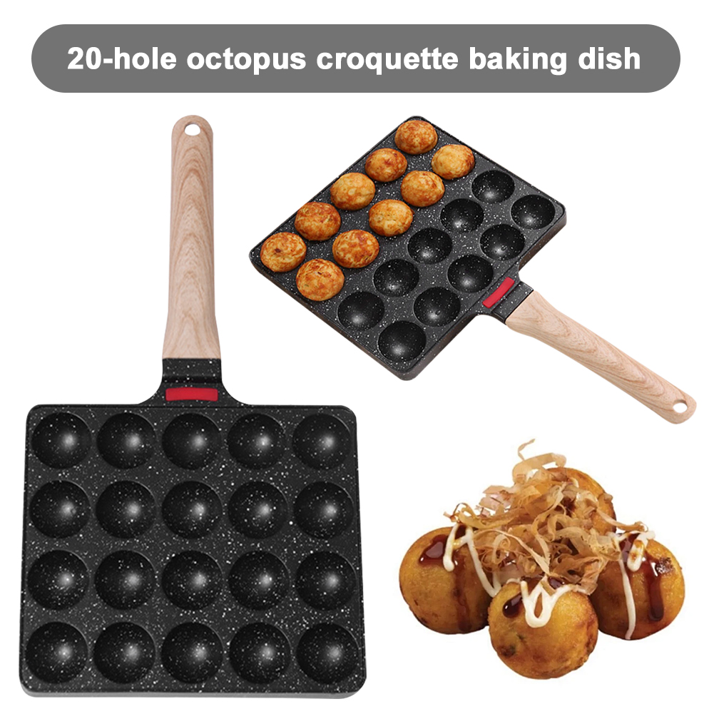 Wajan Takoyaki Anti Lengket 20 - Takoyaki Grill Plate ulasan dan harga