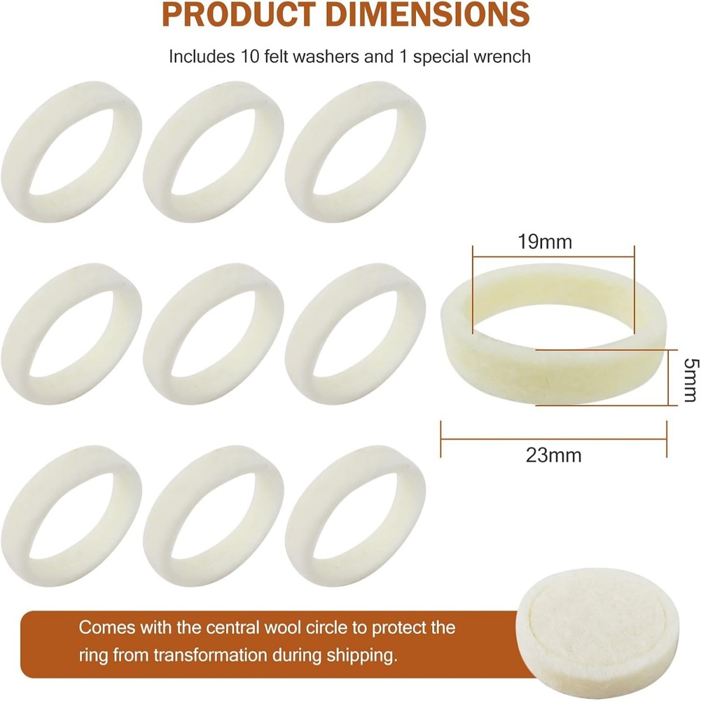 10 Set Kit Pengganti Ring Felt - Breville Espresso Bes870 ulasan dan harga